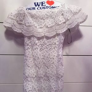 Off the shoulder dress